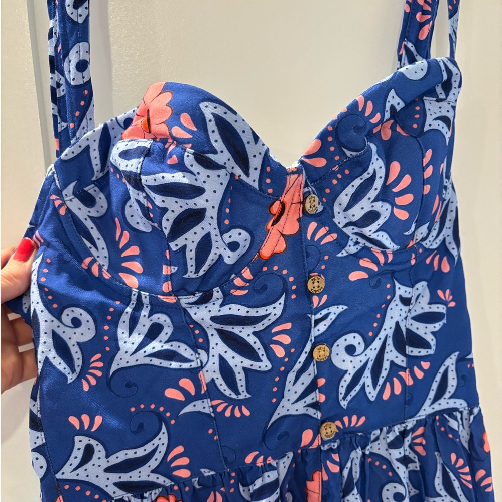 Agua Bendita maxi dress Sz M- NWT